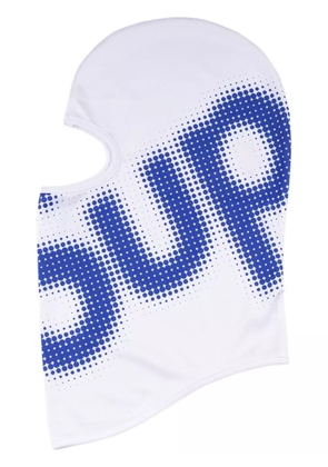 Supreme logo-print balaclava - White