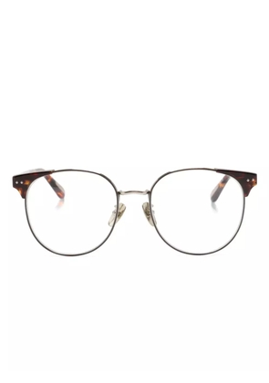 Linda Farrow Spence square-frame glasses - Silver
