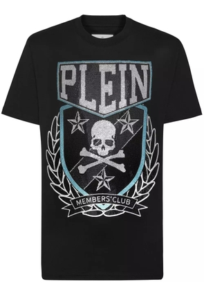 Philipp Plein Patch Skull&Bones T-shirt - Black