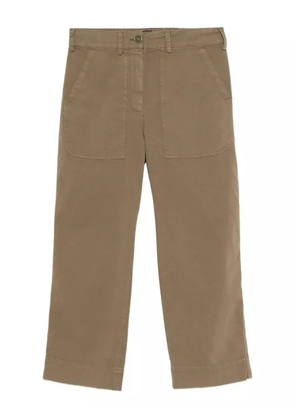 ETRO patch-pocket trousers - Green
