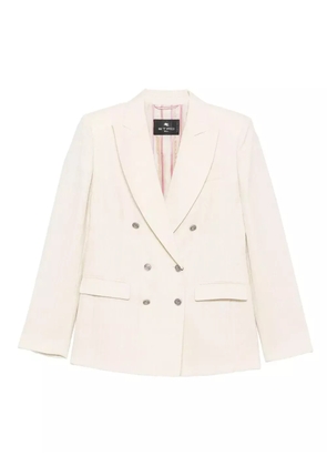 ETRO double-breasted blazer - Neutrals