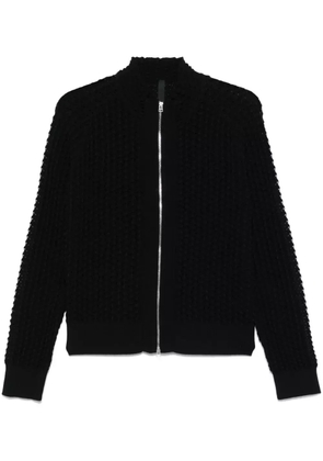J.LAL Ash zip-up cardigan - Black