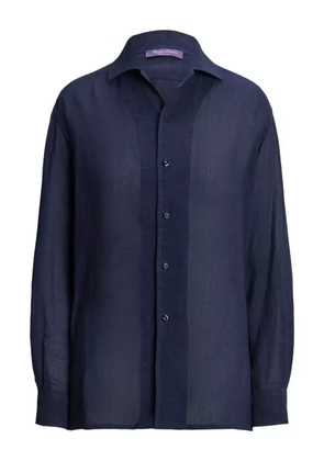 Ralph Lauren Collection two-tone shirt - Blue