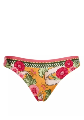 Agua Bendita Ilu bikini bottom - Yellow