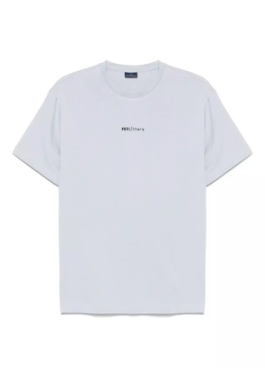 Paul & Shark logo-rubberised T-shirt - Blue