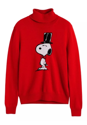 Chinti & Parker Top Hat Snoopy sweater - Red