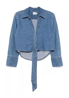 alice + olivia Hannon Chambray top - Blue