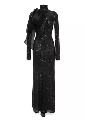 Atu Body Couture sequinned maxi dress - Black