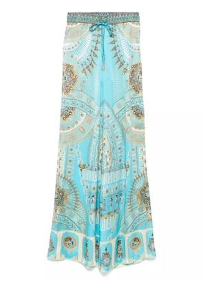 Camilla Temple Of Light trousers - Blue