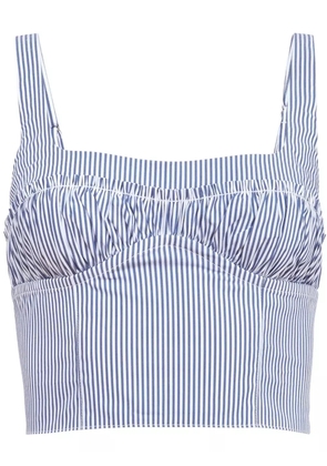 Fleur Du Mal striped top - Blue