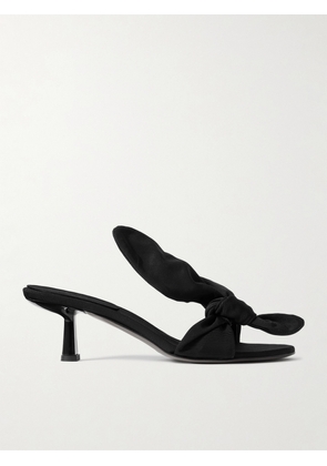 NEOUS - Diana Bow-detailed Grosgrain Sandals - Black - IT36,IT36.5,IT37,IT37.5,IT38,IT38.5,IT39,IT40,IT41