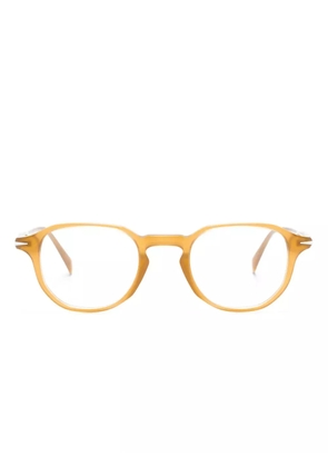 Eyewear by David Beckham DB 1140 round-frame glasses - Brown