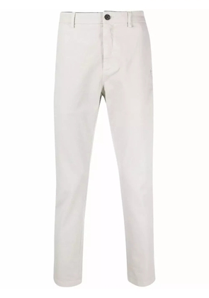 Department 5 straight-leg cotton-blend trousers - Neutrals