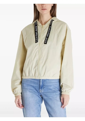 Calvin Klein Jeans hooded lightweight jacket - Neutrals
