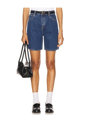 Abrand Carrie Short in Blue. Size 24. Also in 27, 29, 30, 31.