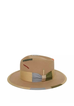 Nick Fouquet Illumination bow-detail hat - Neutrals