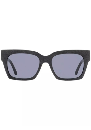 Jimmy Choo Eyewear Jo rectangular-frame sunglasses - Black