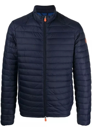 Save The Duck zip-up padded jacket - Blue