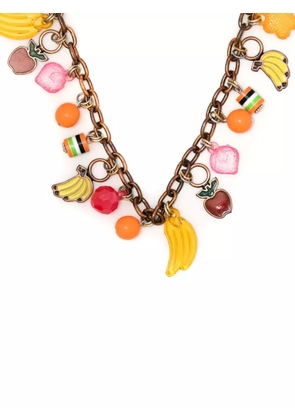 Amir Slama Bijoux fruit-charm chain necklace - Multicolour