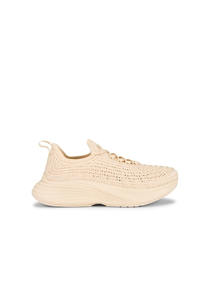 APL: Athletic Propulsion Labs TechLoom Zipline Sneaker in Nude. Size 7. Also in 8.5, 9.