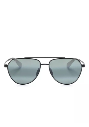 Maui Jim Waiwai pilot-frame sunglasses - Black
