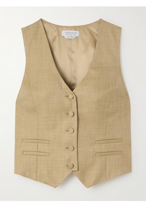 Gabriela Hearst - Coleridge Wool, Silk And Linen-blend Vest - Neutrals - IT38,IT40,IT42,IT44,IT46,IT48