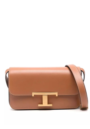 Tod's mini T Timeless cross body bag - Brown