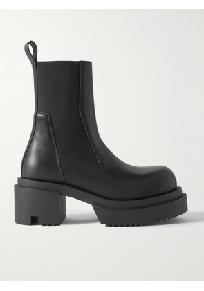 Rick Owens - Beatle Bogun Leather Chelsea Boots - Black - IT35.5,IT36,IT36.5,IT37,IT37.5,IT38,IT38.5,IT39,IT39.5,IT40,IT40.5,IT41