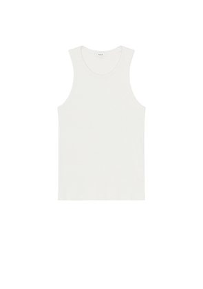 AGOLDE Viggo Tank in White. Size L. Also in XL/1X.