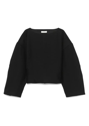 ENTIRE STUDIOS wool top - Black