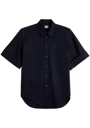 Tod's belted shirt - Blue