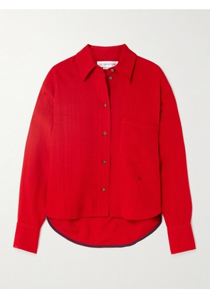 Victoria Beckham - Woven Shirt - Red - UK 6,UK 8,UK 10,UK 12,UK 14