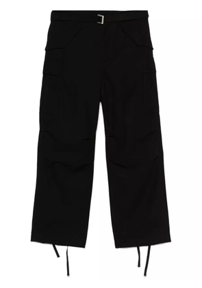 sacai belted cargo pants - Black