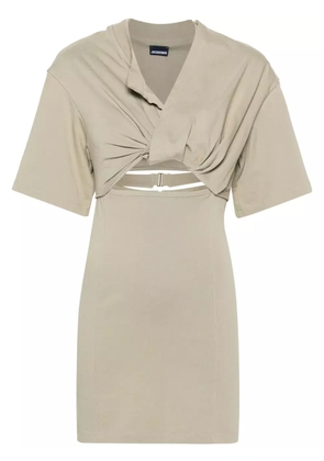 Jacquemus La Robe T-shirt Bahia minidress - Neutrals