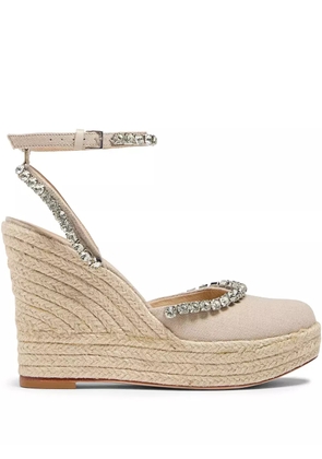 Cinq A Sept 80mm Jeanne espadrilles - Neutrals