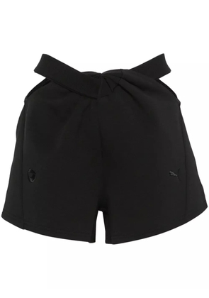 Coperni x Puma twist-detail shorts - Black