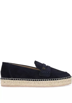 Gianvito Rossi Lido suede espadrilles - Blue