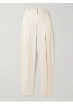 Joseph - Germain Pleated Twill Tapered Pants - Cream - FR 32,FR 34,FR 36,FR 38,FR 40,FR 42,FR 44