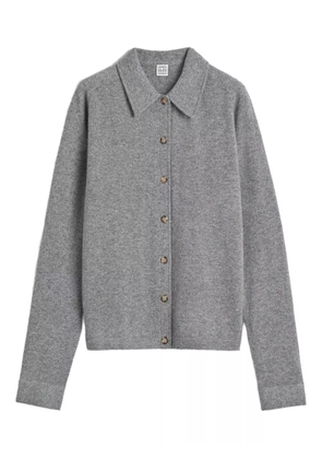 TOTEME cashmere buttoned cardigan - Grey