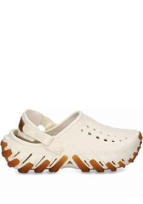 Crocs perforated backstrap clog sandals - Neutrals