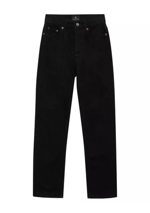 ANINE BING Bruno straight-leg jeans - Black