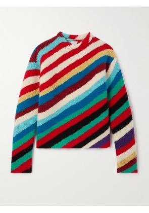 Bottega Veneta - Striped Knitted Wool Sweater - Multi - S,M,L