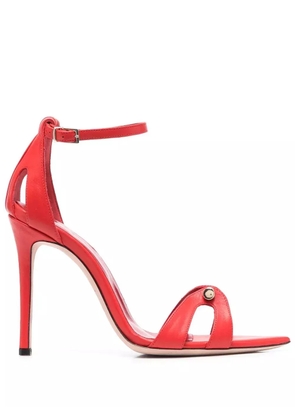 HARDOT 100mm bar-detail sandals - Red