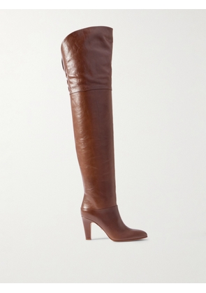 Chloé - Eve Leather Over-the-knee Boots - Brown - IT36,IT37,IT37.5,IT38,IT38.5,IT39,IT39.5,IT40,IT40.5,IT41