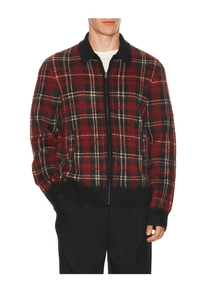 ALLSAINTS Nettle Cardigan in Red. Size L. Also in M, S, XL/1X.