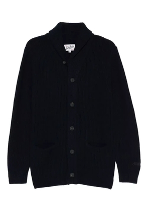 MC2 Saint Barth buttoned shawl-collar cardigan - Blue