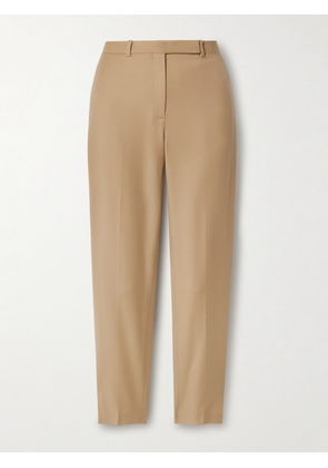 Theory - Wool-twill Tapered Pants - Brown - US0,US2,US4,US6,US8,US10,US12