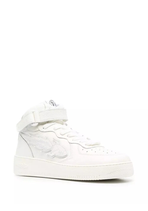 Enterprise Japan Rocket high-top leather sneakers - White