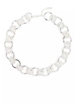 RAGBAG STUDIO ring-detail chain necklace - Silver