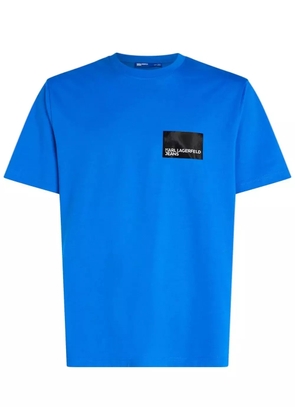 Karl Lagerfeld Jeans logo-print T-shirt - Blue
